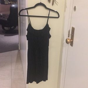 H&M Mini Black Cotton Dress